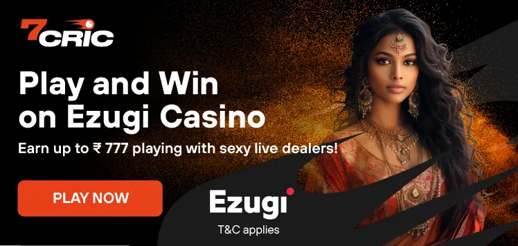 Ezugi Casino Promo