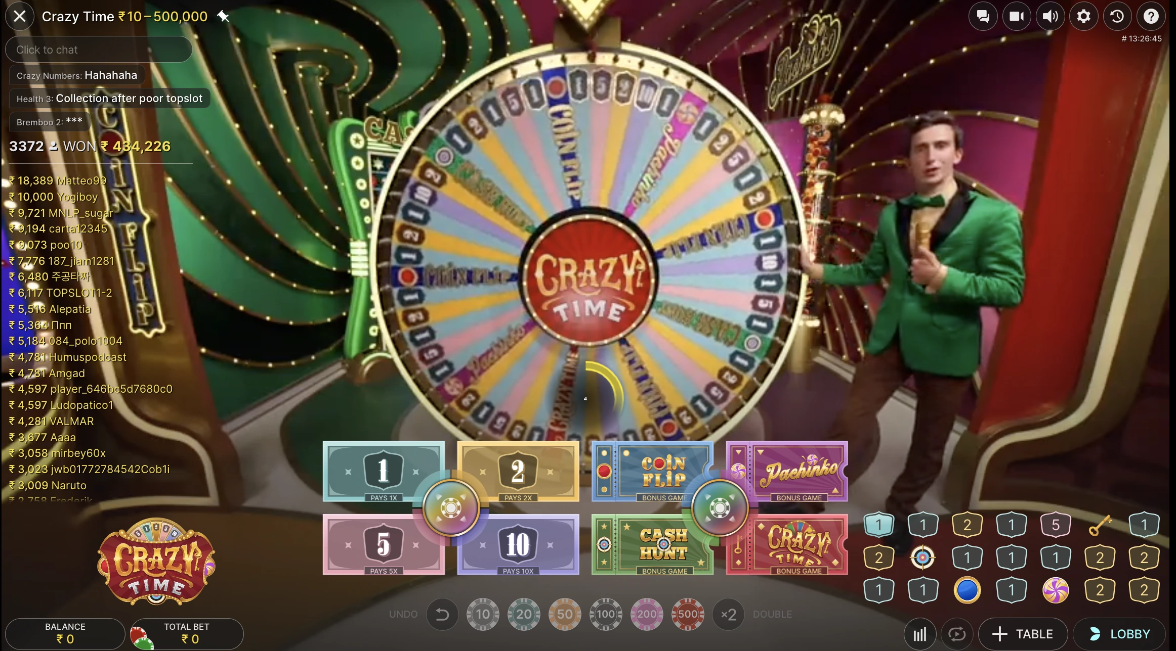 Crazy Time Casino Game